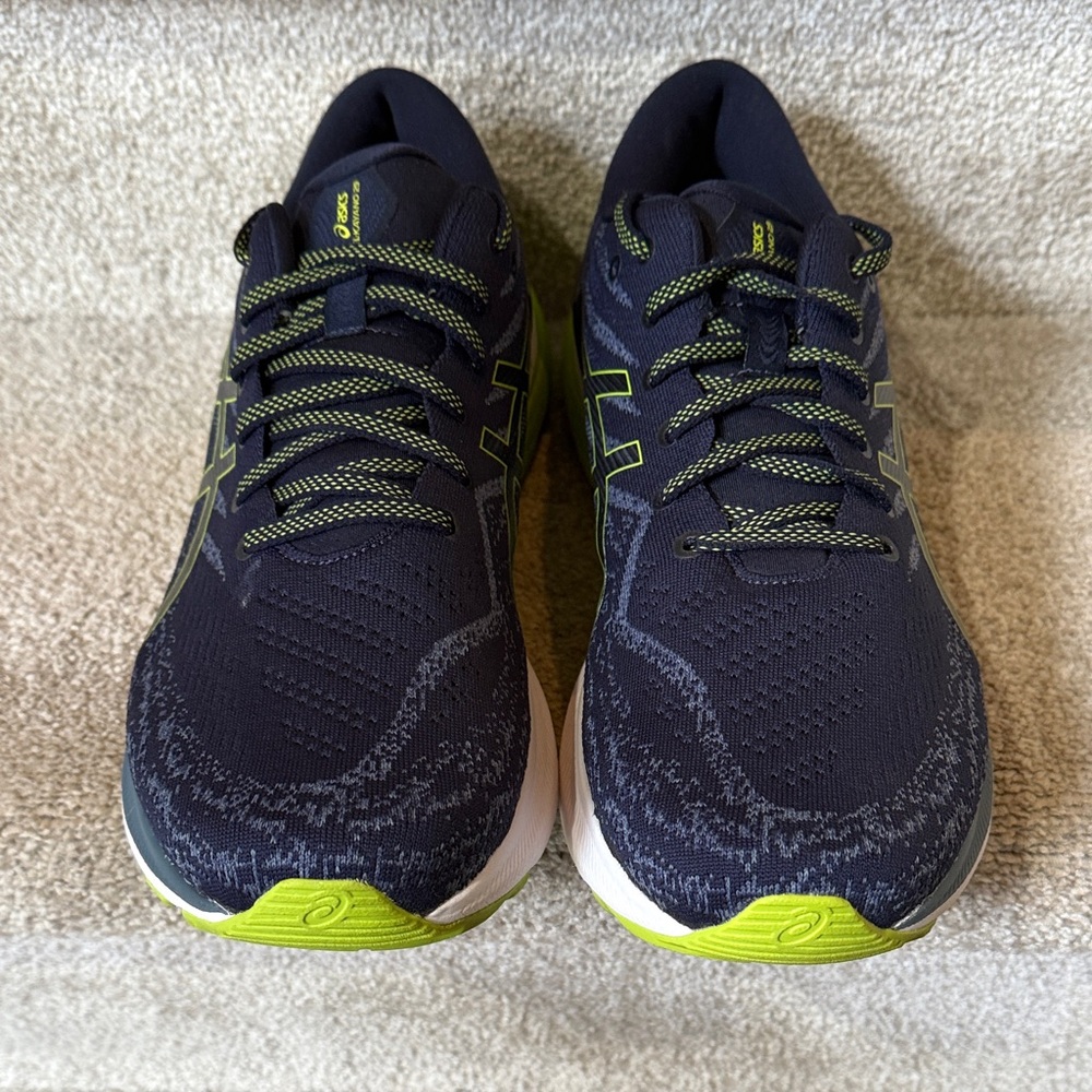 Asics Men's Athletic Shoes - Black and Green